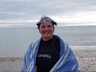 Lynda's 2.5km Swim 