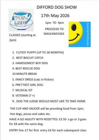 Difford Dog Show