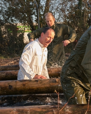 The 'Expendables' tackle the Tough Mudder